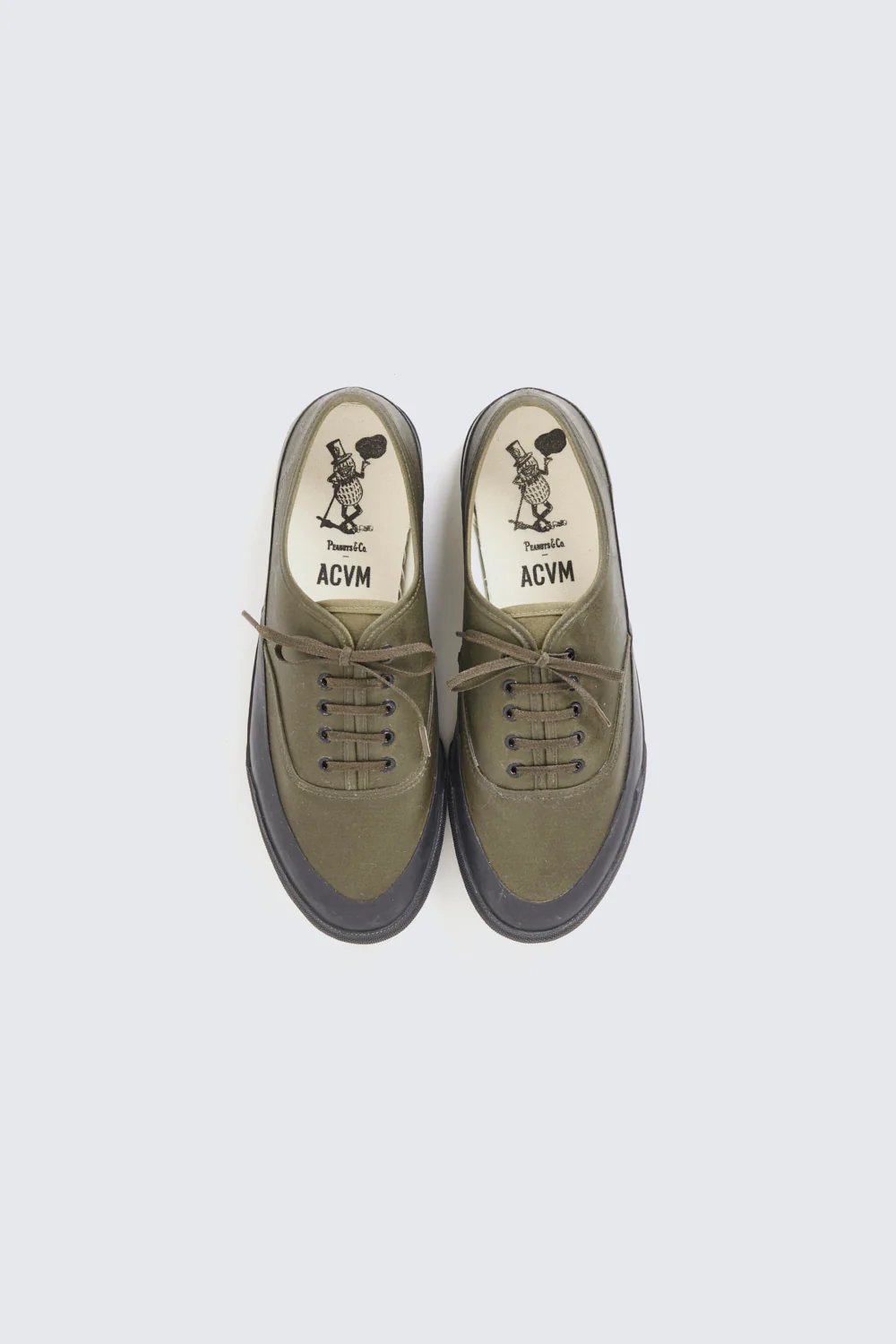 ACV-SNK01WX-PNT WAXED COTTON P-DECK SHOES - Image 3