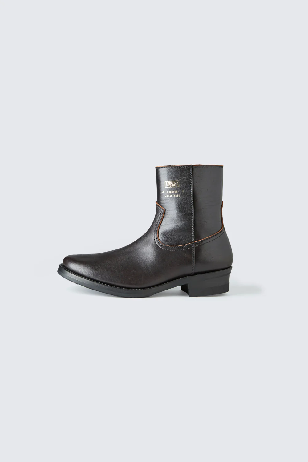 AB-05H-CL HORSEHIDE ZIP WESTERN BOOTS - Image 3