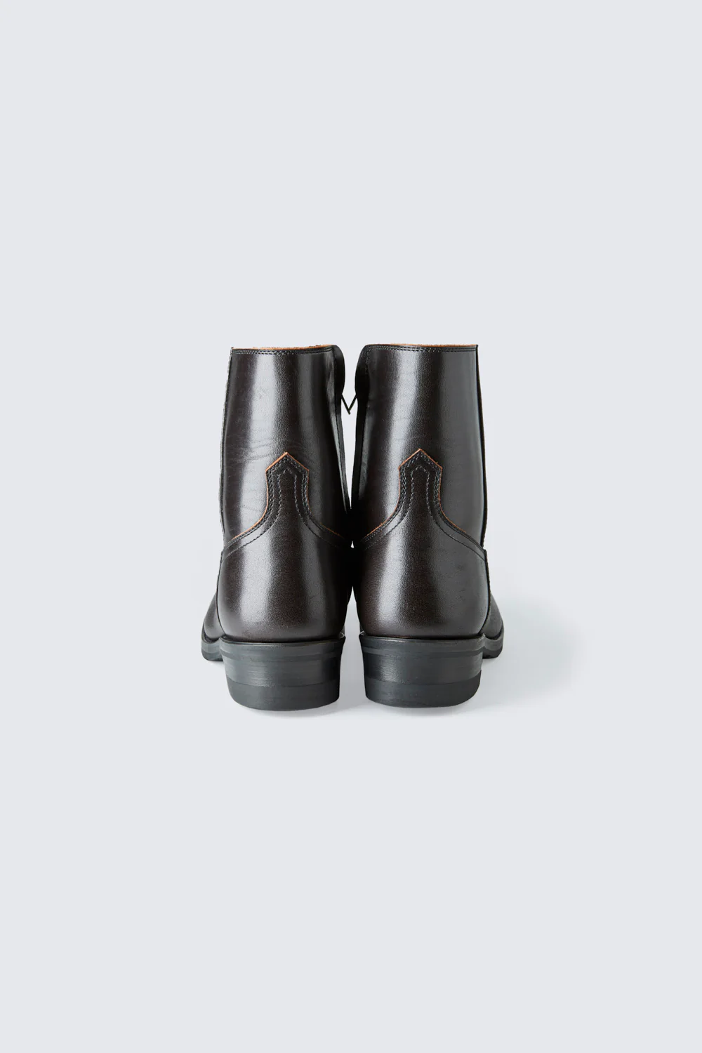 AB-05H-CL HORSEHIDE ZIP WESTERN BOOTS - Image 5