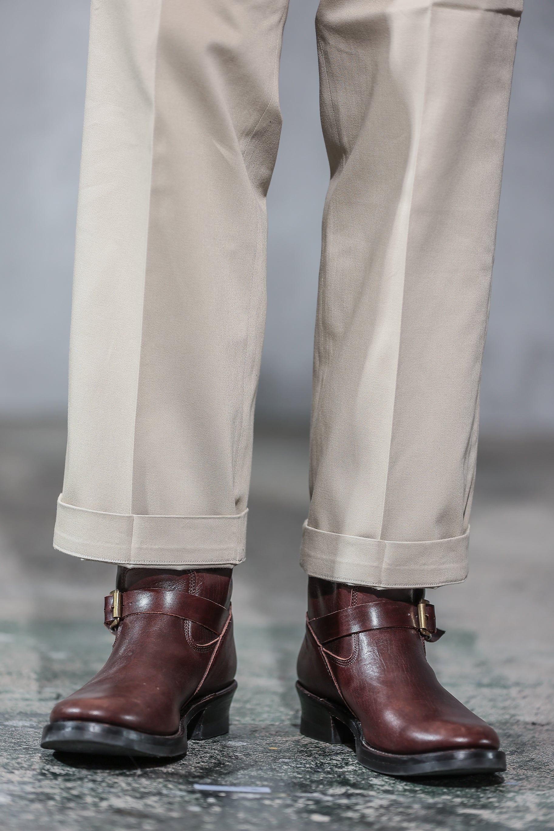 AB-01H-CL HORSEHIDE ENGINEER BOOTS NARROW - Image 9