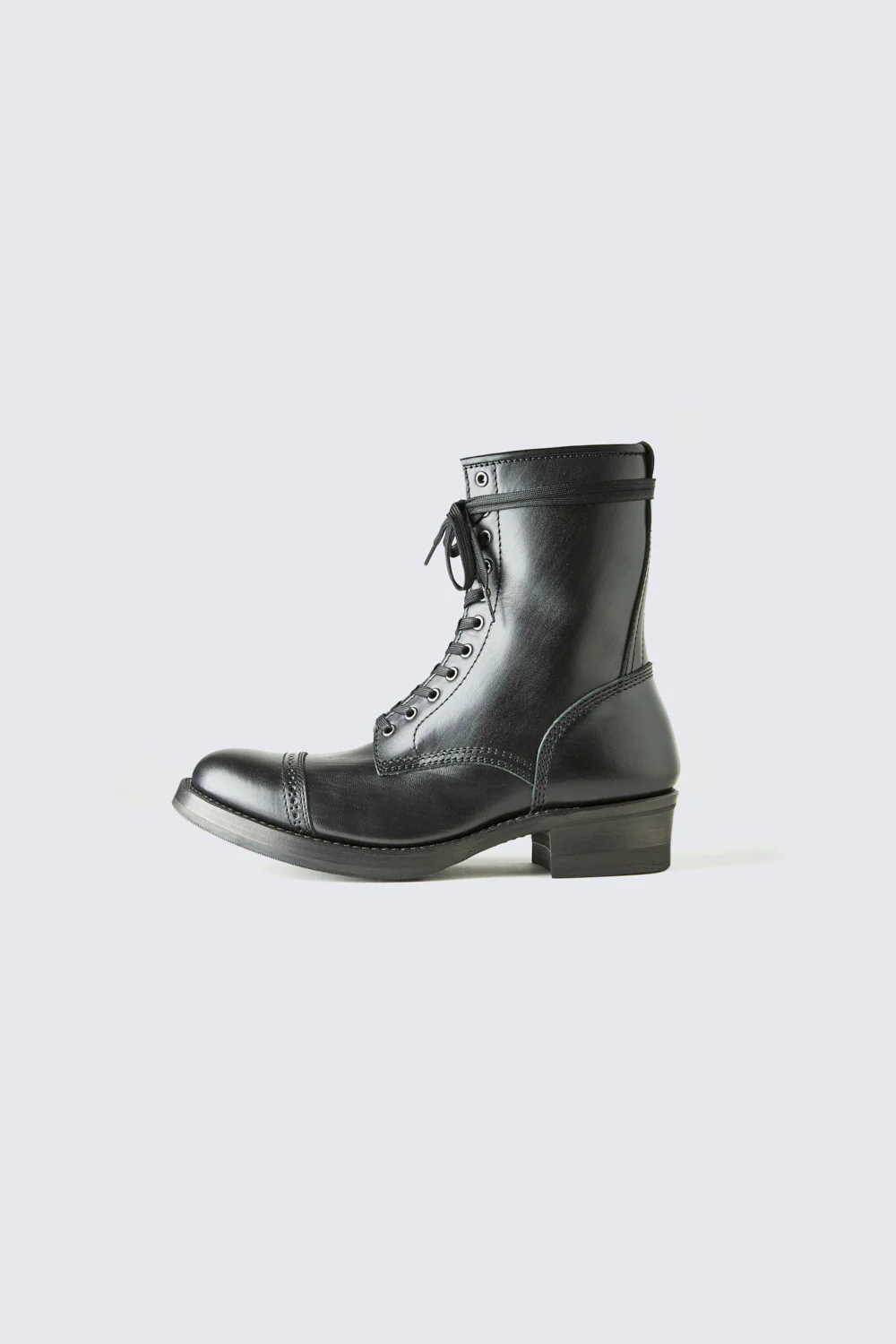 AB-02CLH-ST HORSEHIDE CAP TOE LACE-UP LONG - Image 3