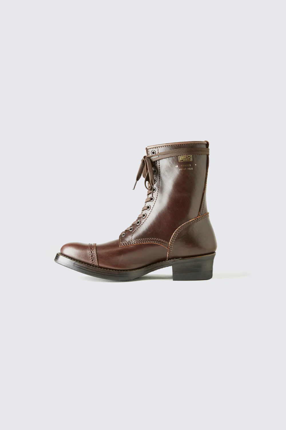 AB-02CLH-ST HORSEHIDE CAP TOE LACE-UP LONG - Image 4
