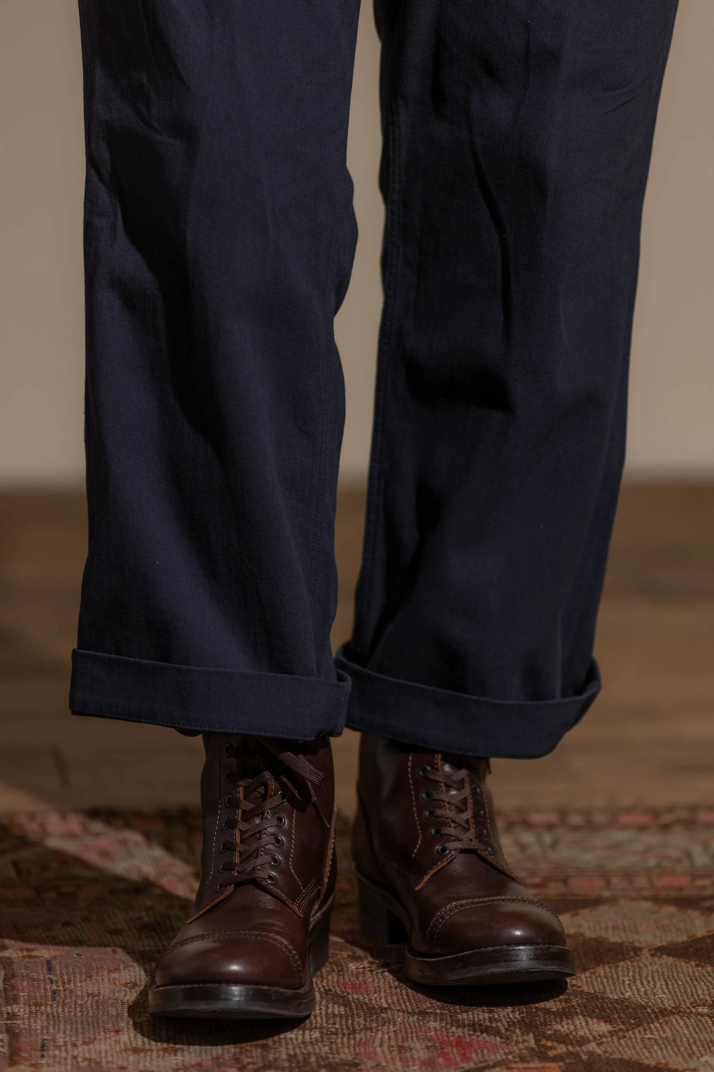AB-02CLH-ST HORSEHIDE CAP TOE LACE-UP LONG - Image 8
