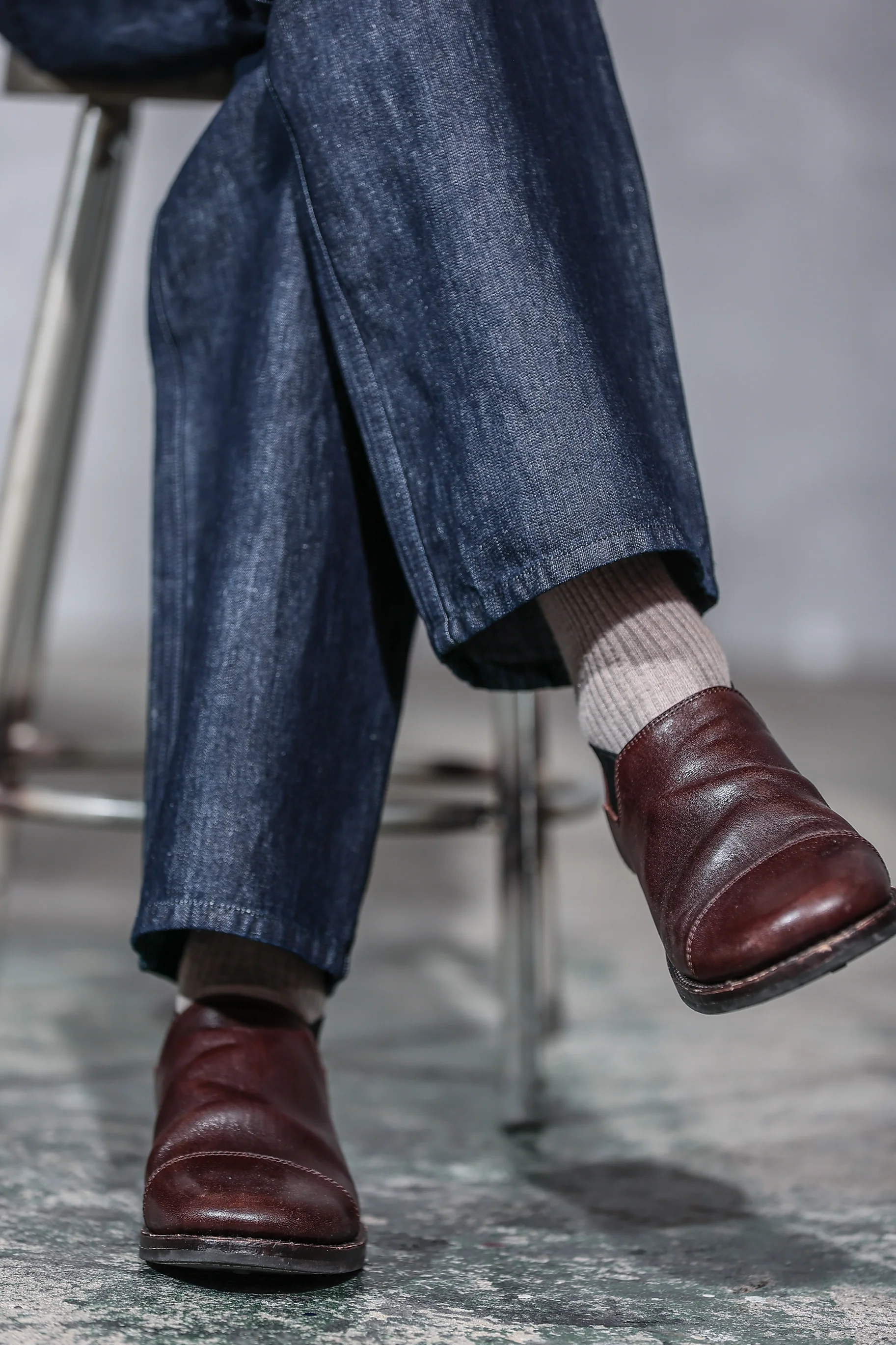 AB-03SH-CL-LW HORSEHIDE CAP TOE SHORT CHELSEA - Image 8