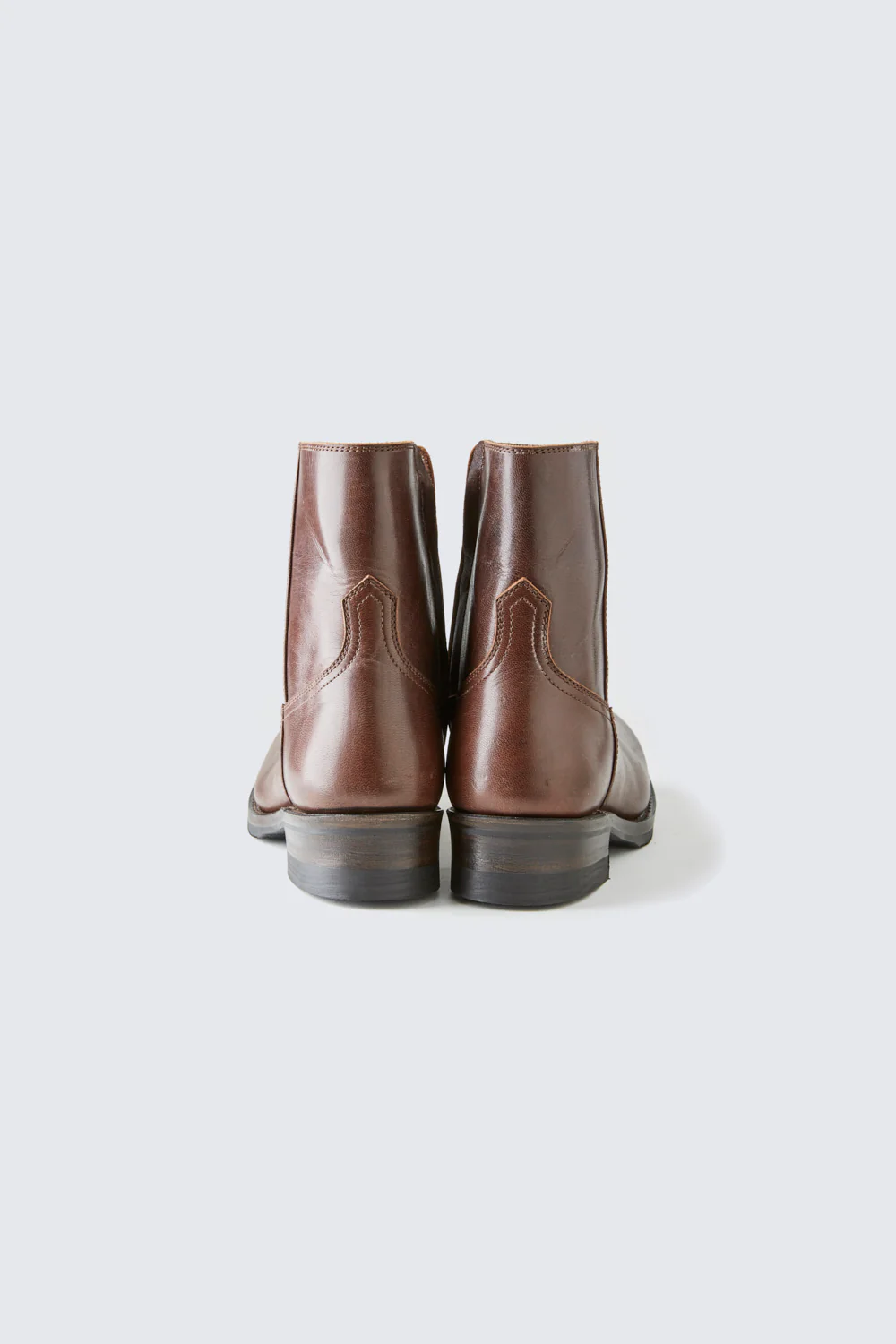 AB-05H-CL HORSEHIDE ZIP WESTERN BOOTS - Image 5