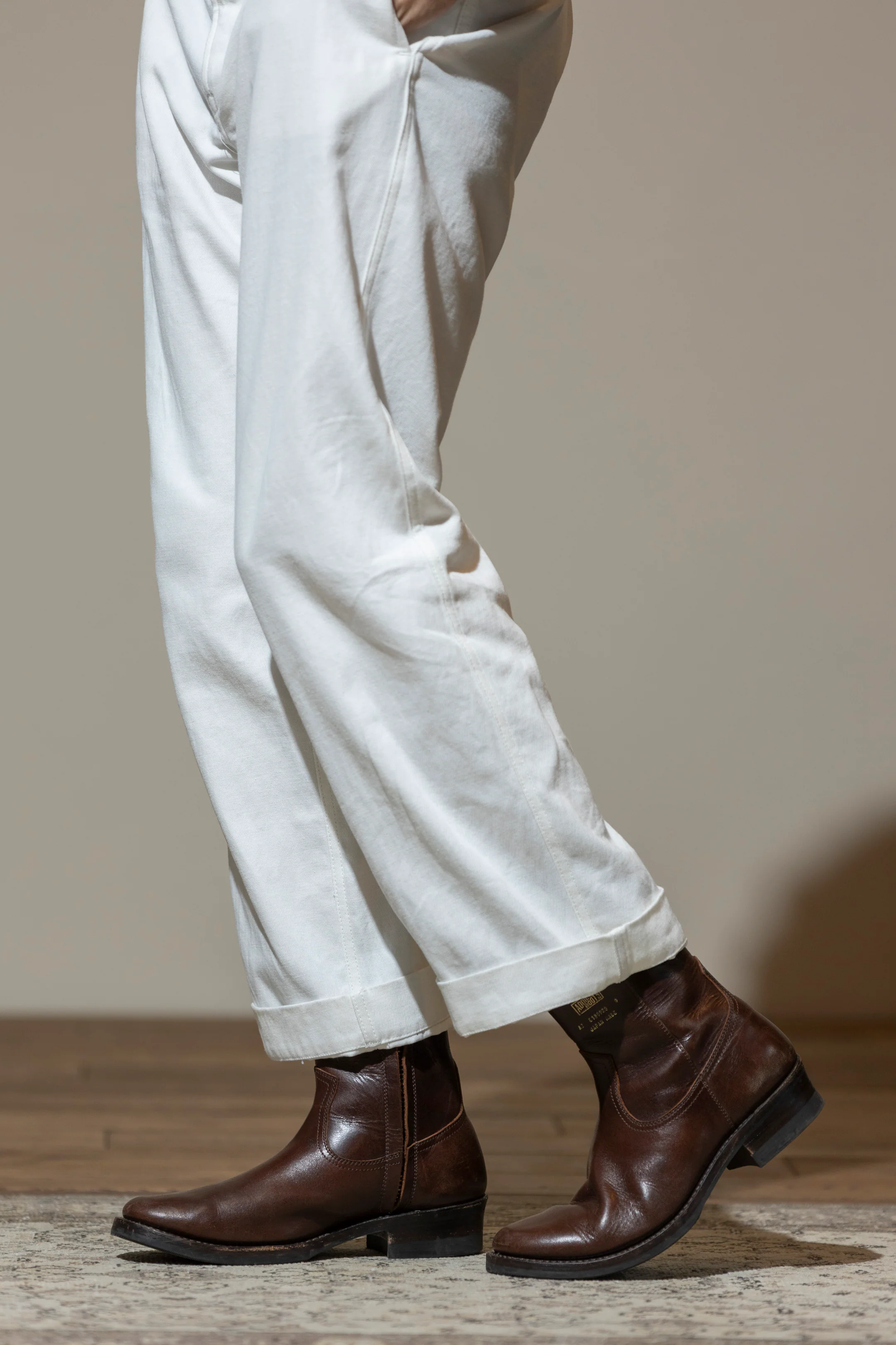 AB-05H-CL HORSEHIDE ZIP WESTERN BOOTS - Image 8