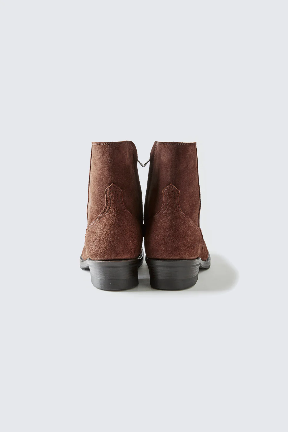 AB-05SS-CL STEERSUEDE ZIP WESTERN BOOTS - Image 5