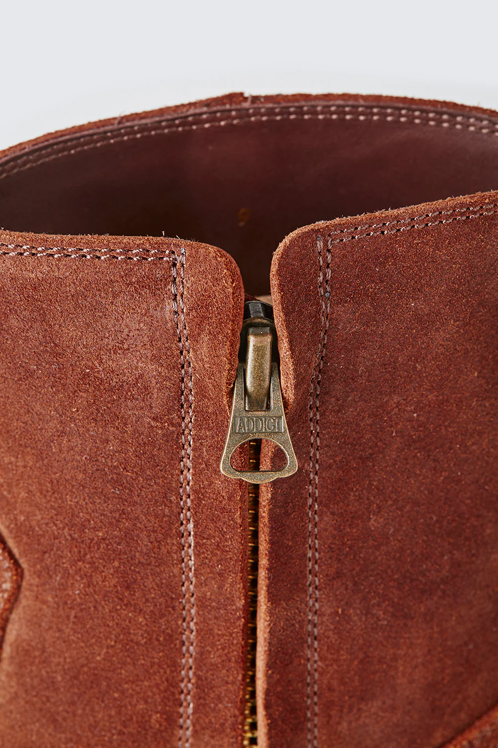 AB-05SS-CL STEERSUEDE ZIP WESTERN BOOTS - Image 6