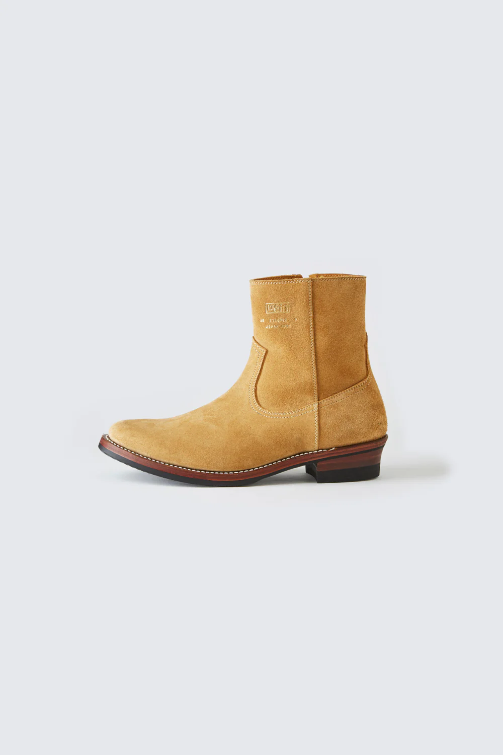 AB-05SS-CL STEERSUEDE ZIP WESTERN BOOTS - Image 3