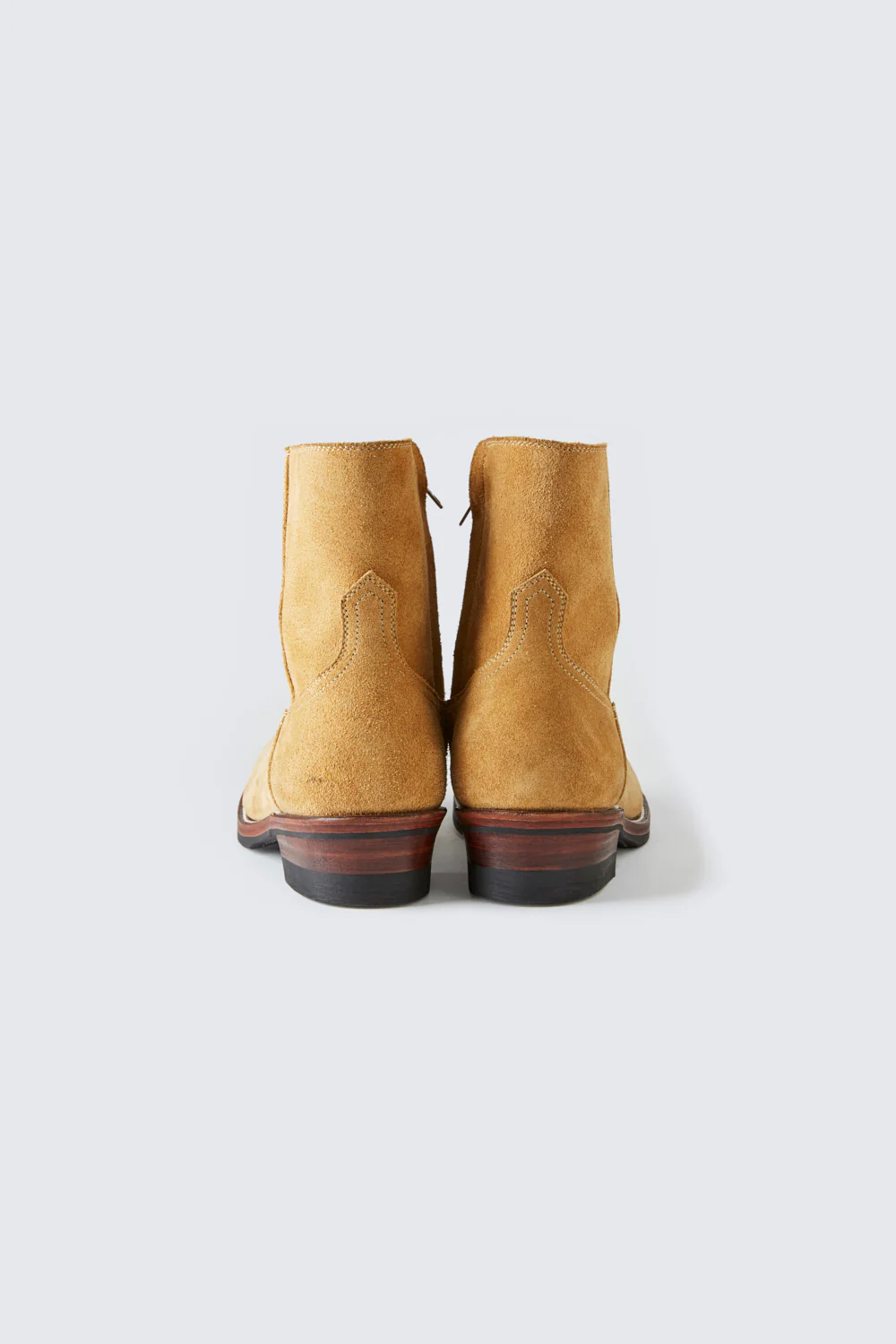 AB-05SS-CL STEERSUEDE ZIP WESTERN BOOTS - Image 5