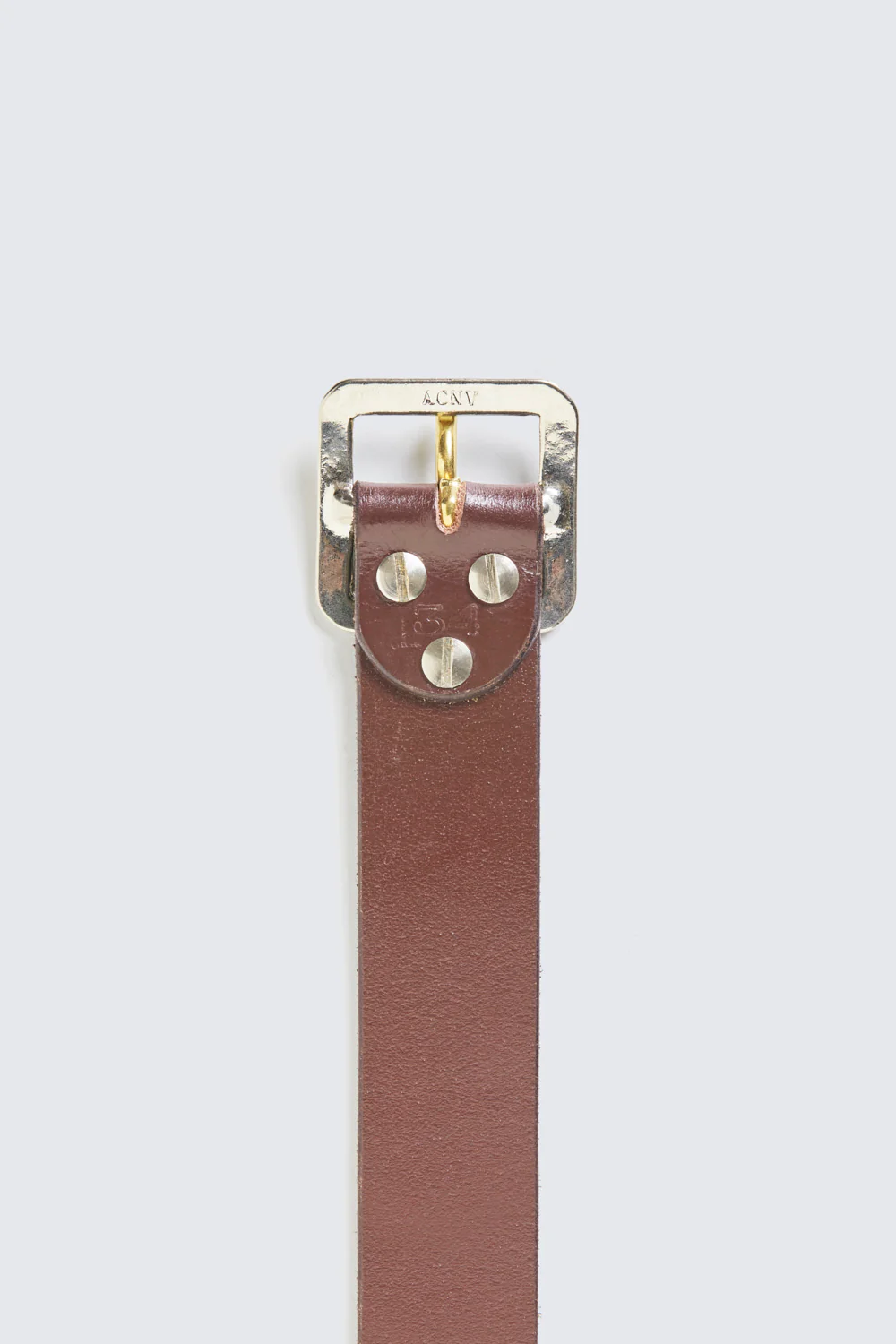 ACV-B02S UK BRIDLE LEATHER NARROW GARRISON BELT - Image 3