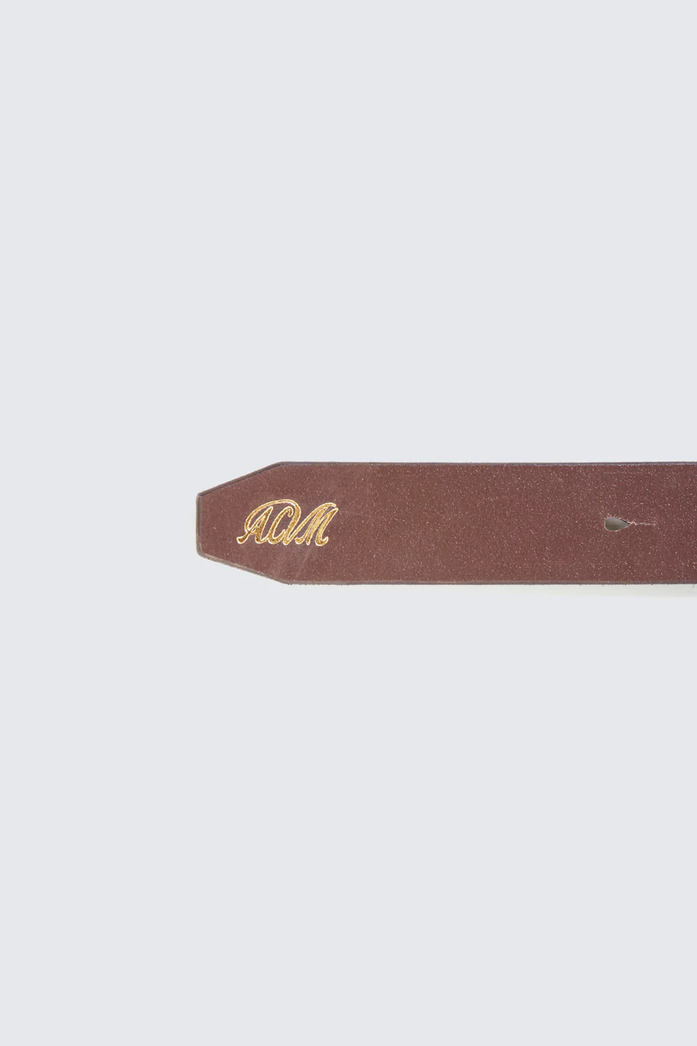 ACV-B02S UK BRIDLE LEATHER NARROW GARRISON BELT - Image 4