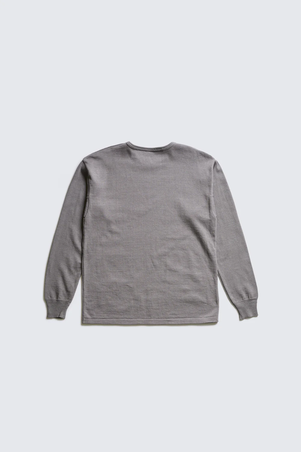 ACV-KNS01 COTTON LINEN RAMIE CREW NECK LONG SLEEVE KNIT TEE - Image 10