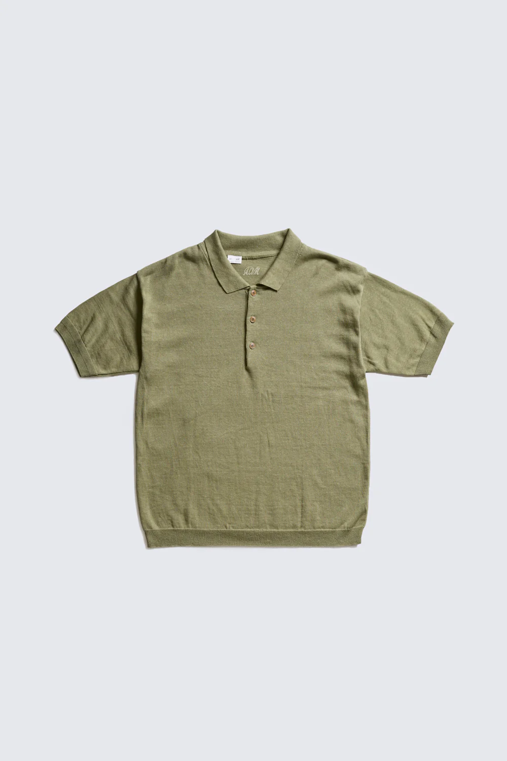 ACV-KNS03SS COTTON LINEN RAMIE SHORT SLEEVE KNIT POLO - Image 11