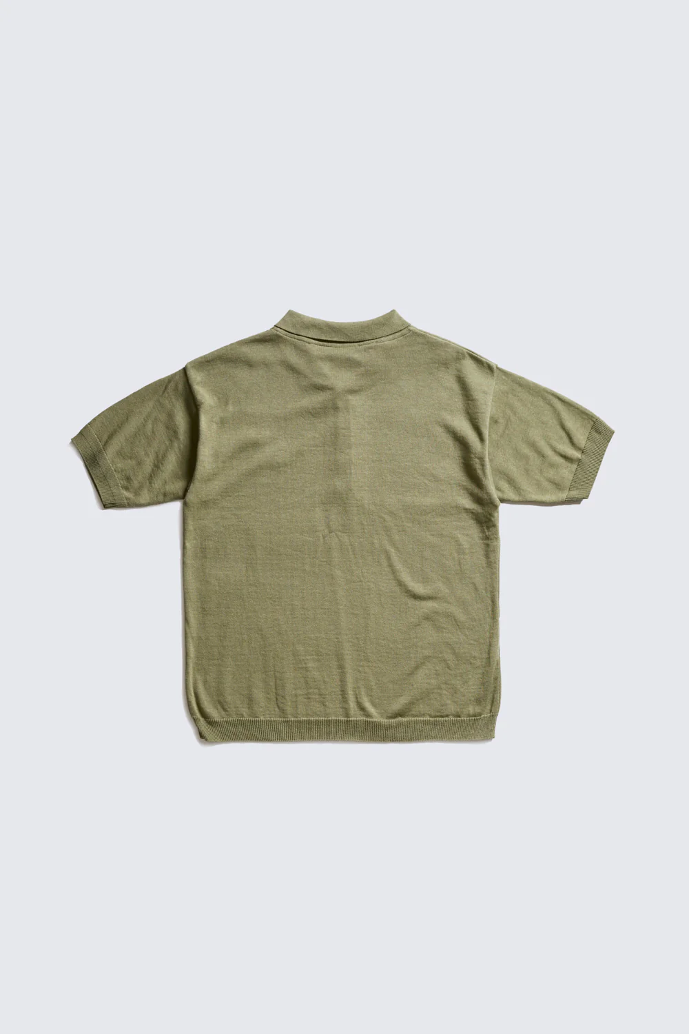 ACV-KNS03SS COTTON LINEN RAMIE SHORT SLEEVE KNIT POLO - Image 12