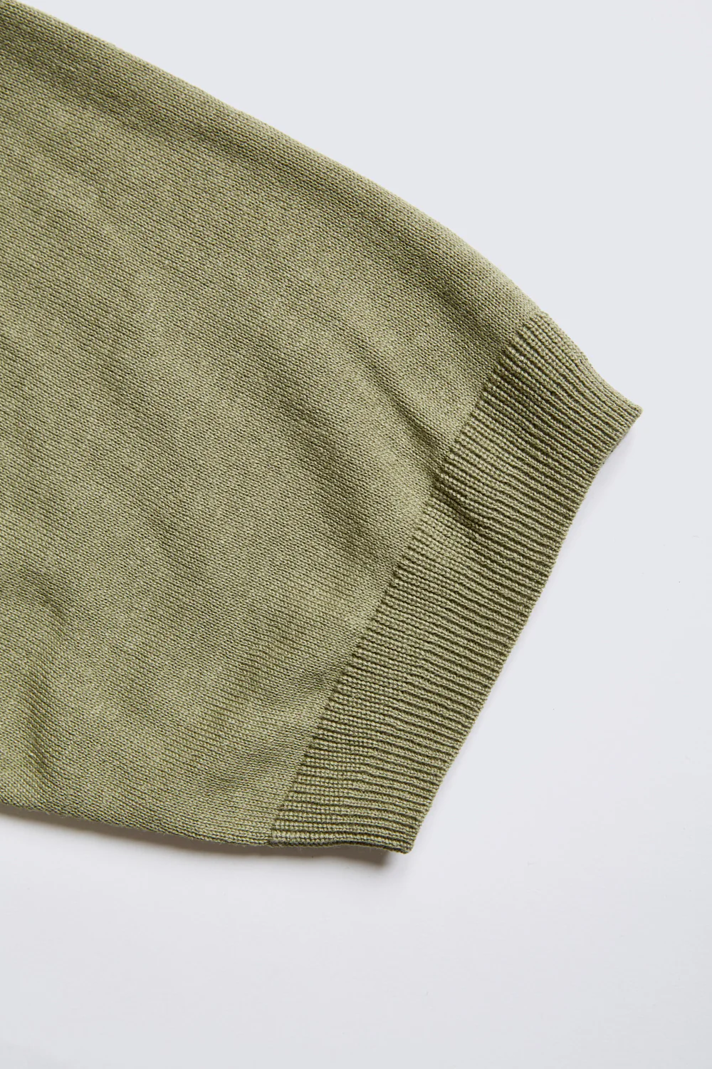 ACV-KNS03SS COTTON LINEN RAMIE SHORT SLEEVE KNIT POLO - Image 13