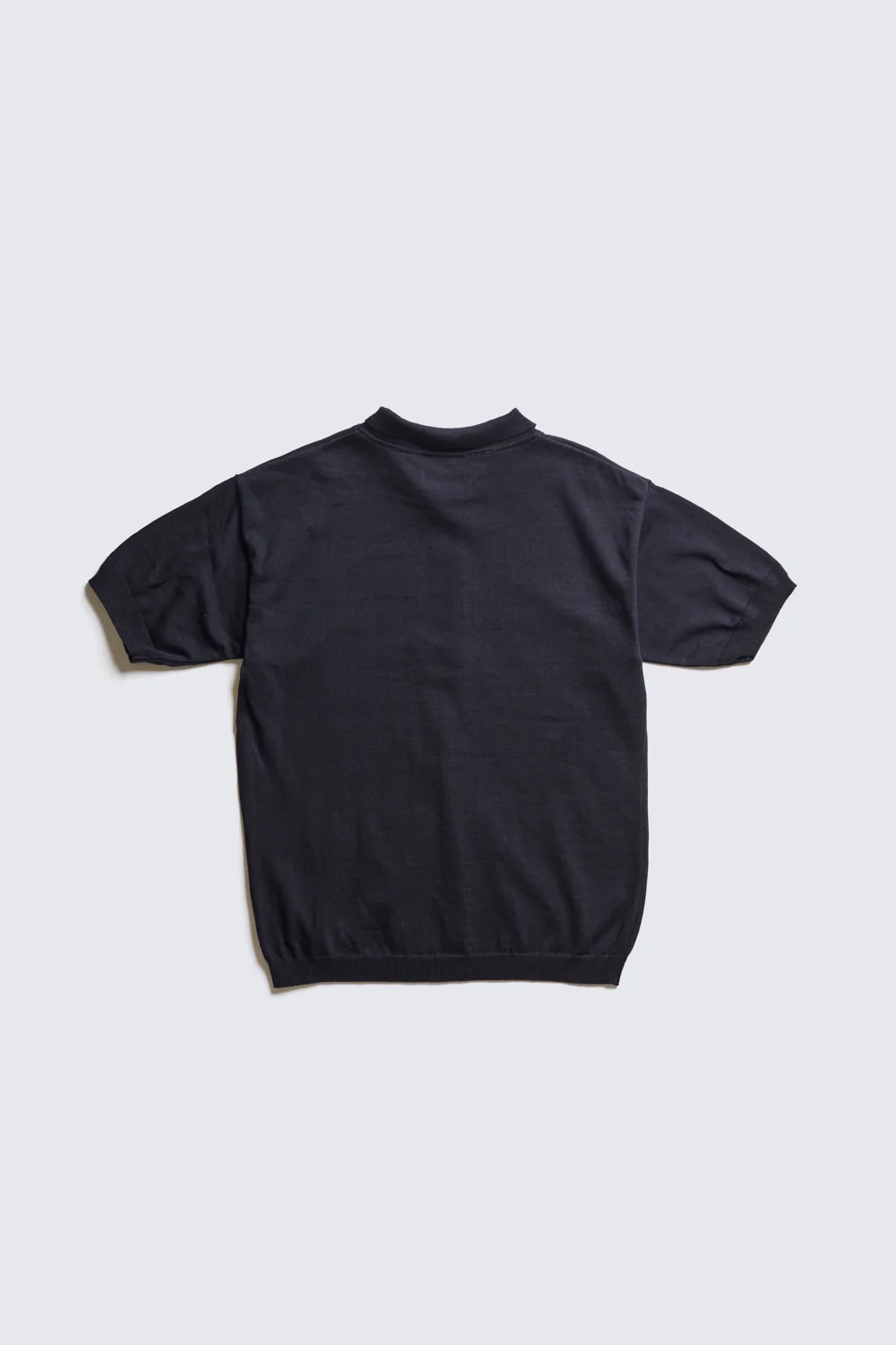 ACV-KNS03SS COTTON LINEN RAMIE SHORT SLEEVE KNIT POLO - Image 4