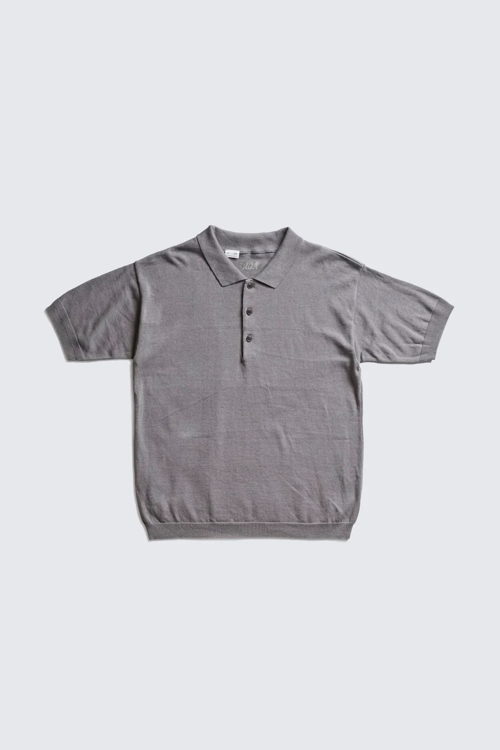 ACV-KNS03SS COTTON LINEN RAMIE SHORT SLEEVE KNIT POLO - Image 7