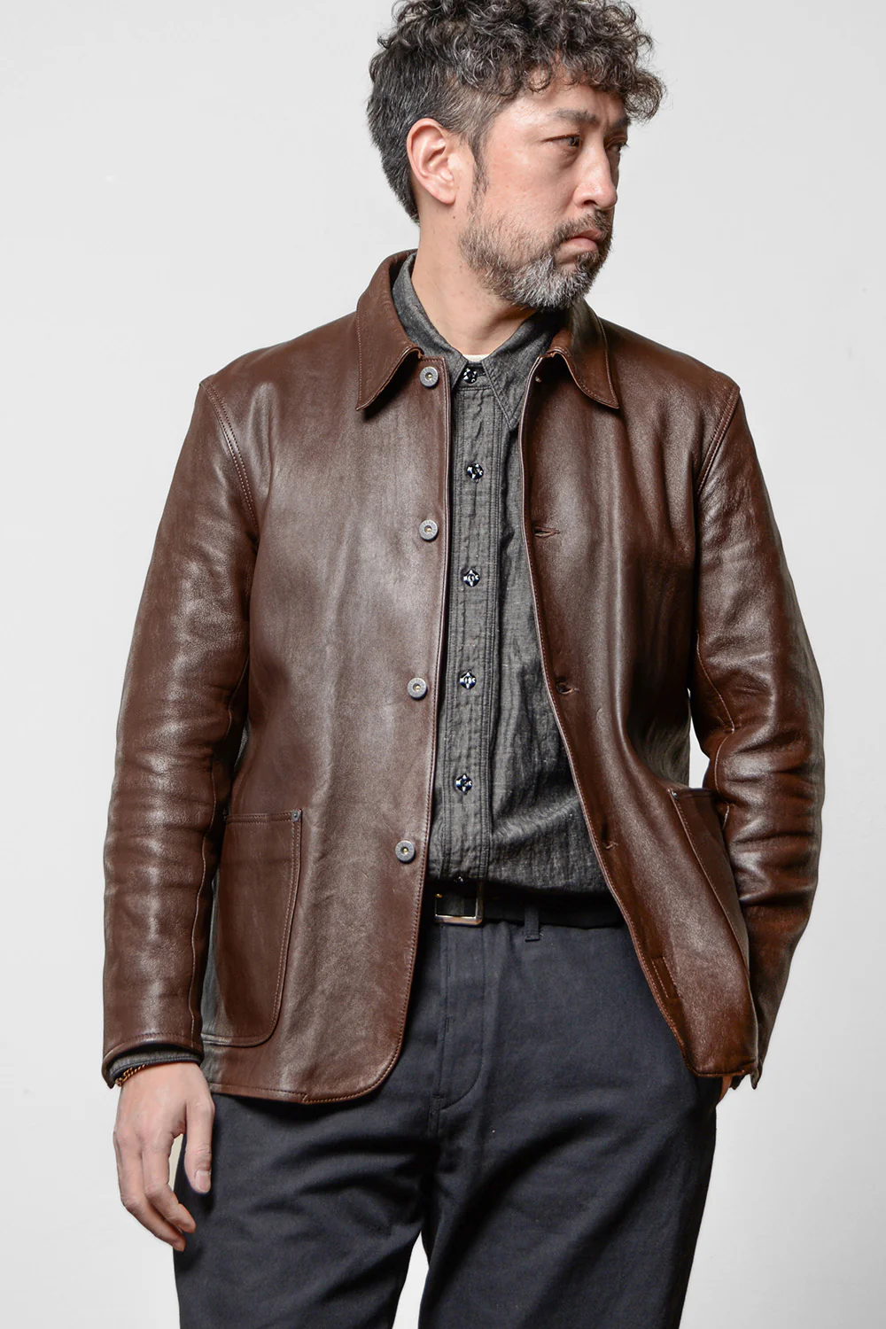ACV-LJK03S SHEEPSKIN COVERALL - Image 10