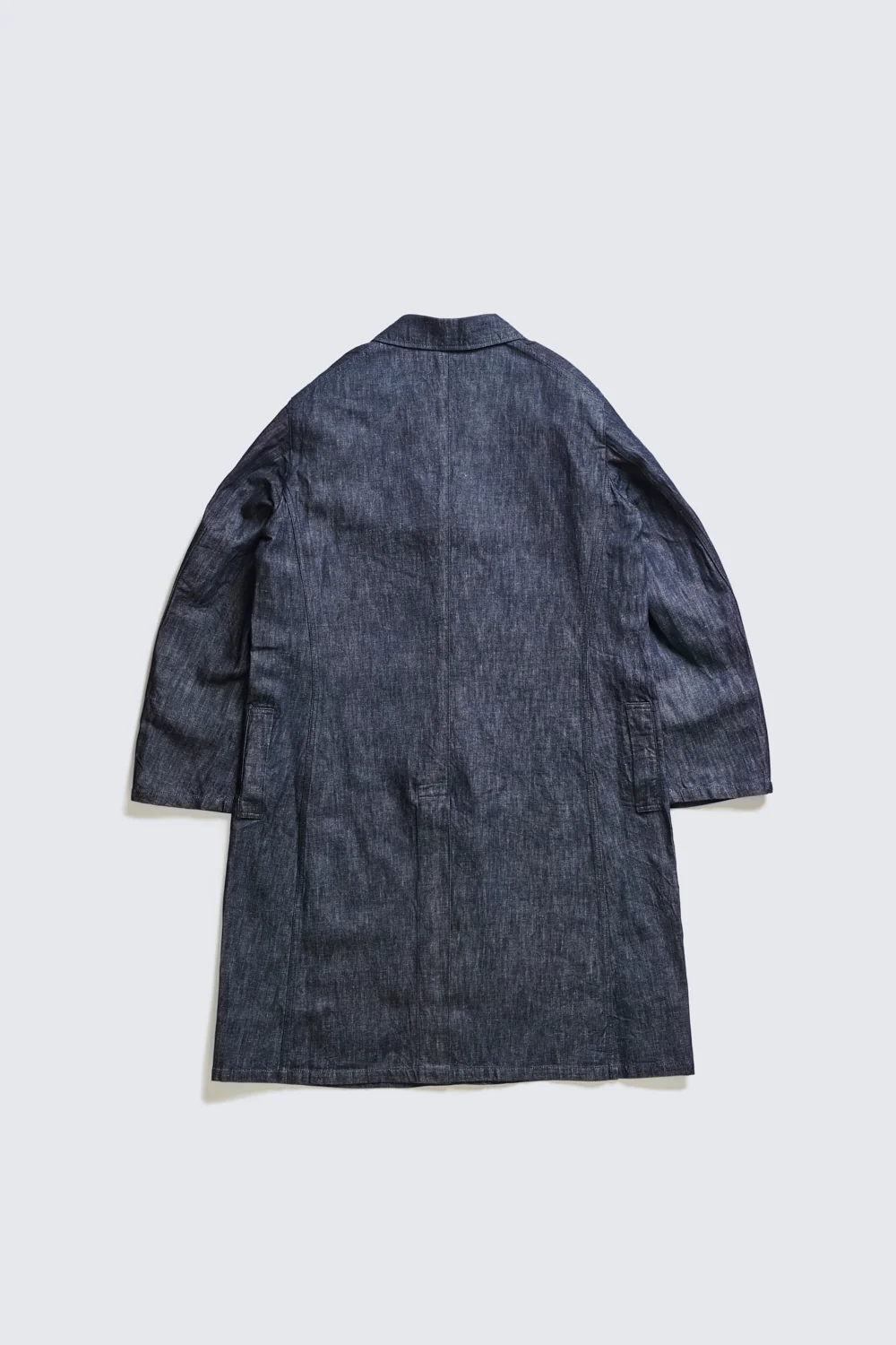 ACV-SCT01CLD COTTON LINEN DENIM WORK COAT - Image 4