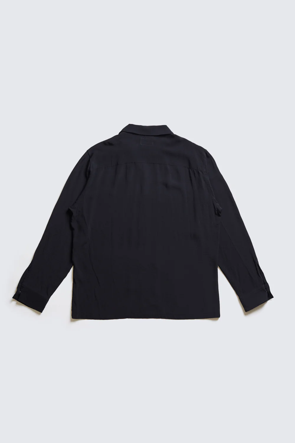 ACV-SH02RY RAYON SLANT POCKET OPEN COLLAR SHIRT(LONG SLEEVE) - Image 10