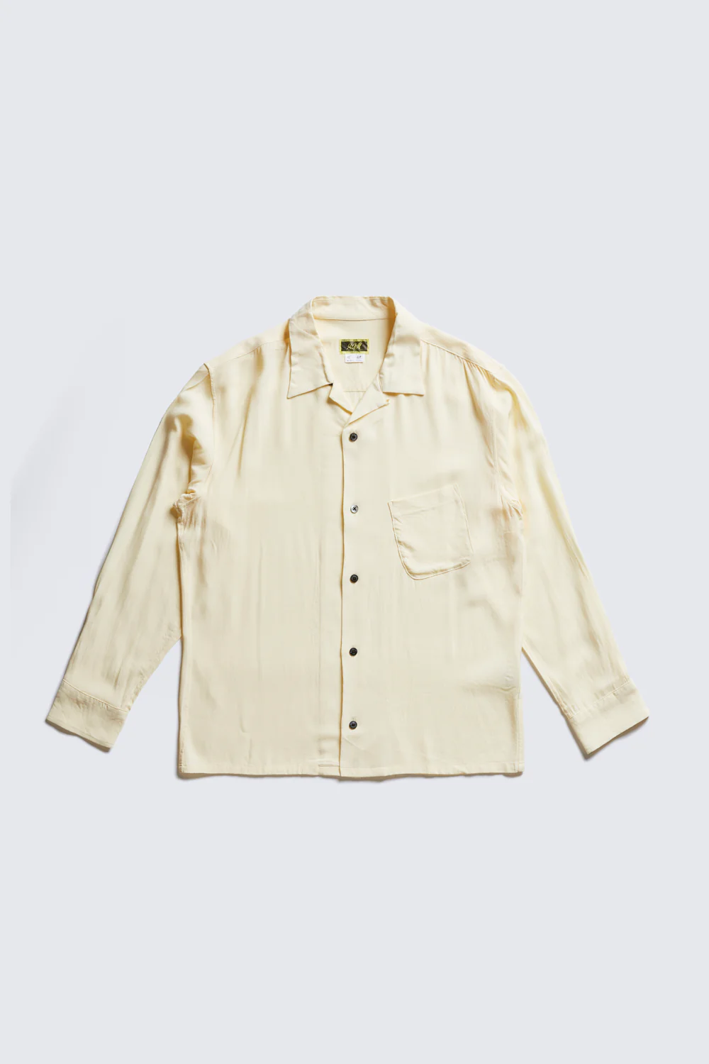 ACV-SH02RY RAYON SLANT POCKET OPEN COLLAR SHIRT(LONG SLEEVE) - Image 13