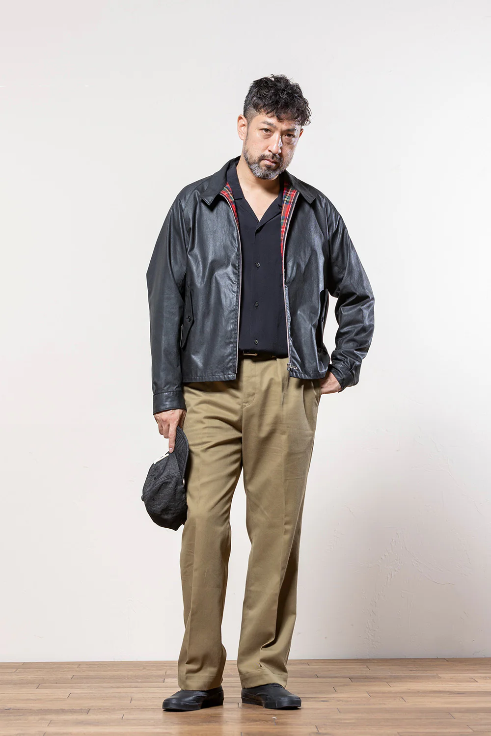 ACV-SH02RY RAYON SLANT POCKET OPEN COLLAR SHIRT(LONG SLEEVE) - Image 8