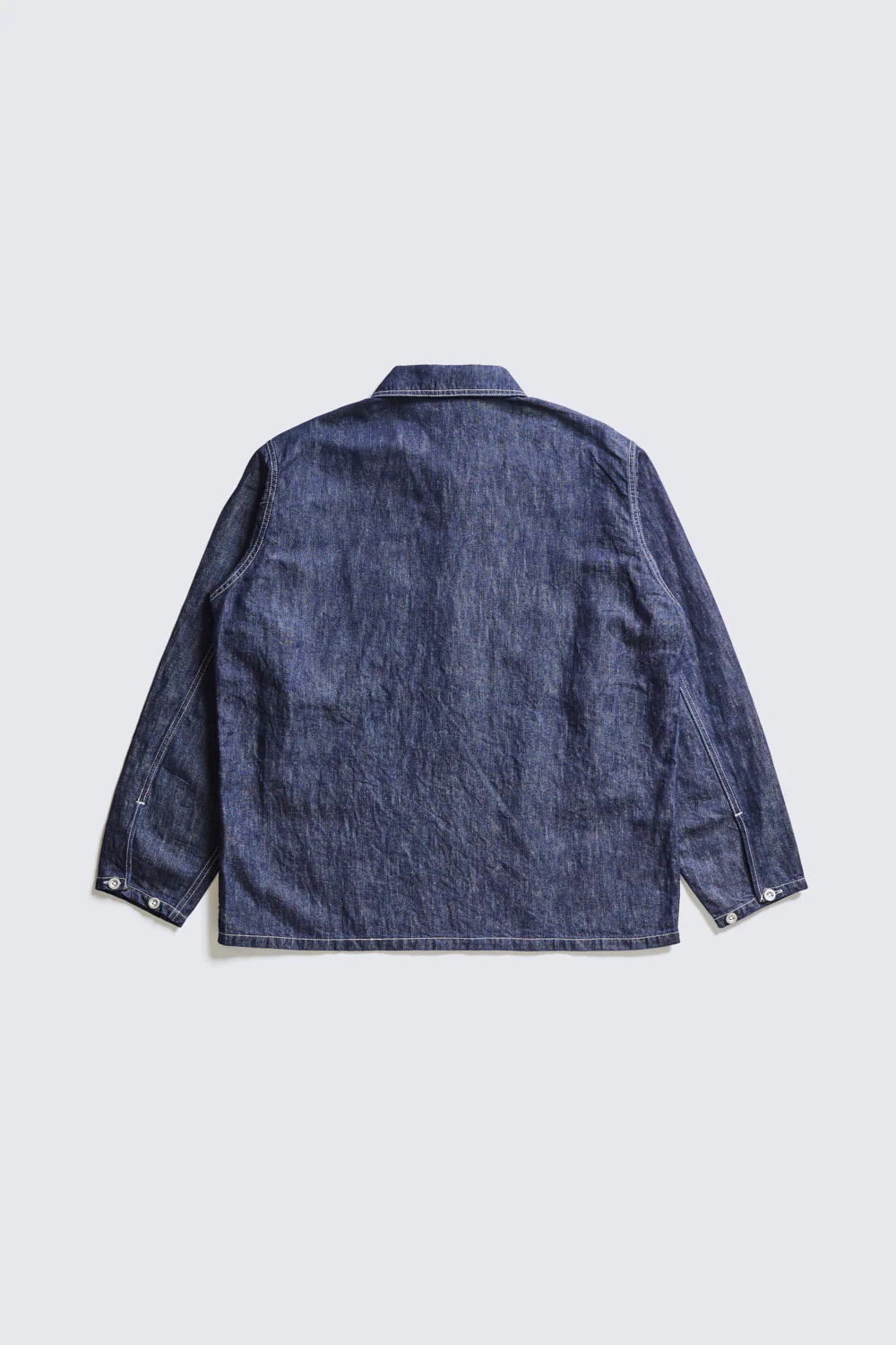 ACV-SJK04CLD COTTON LINEN DENIM PULLOVER JACKET - Image 4