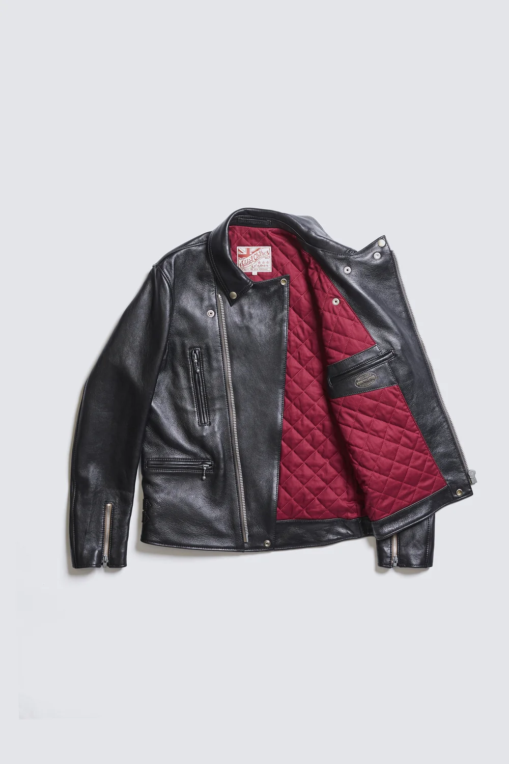 AD-02L DOUBLE RIDERS JACKET (LONG TYPE) (SHEEP) - Image 3