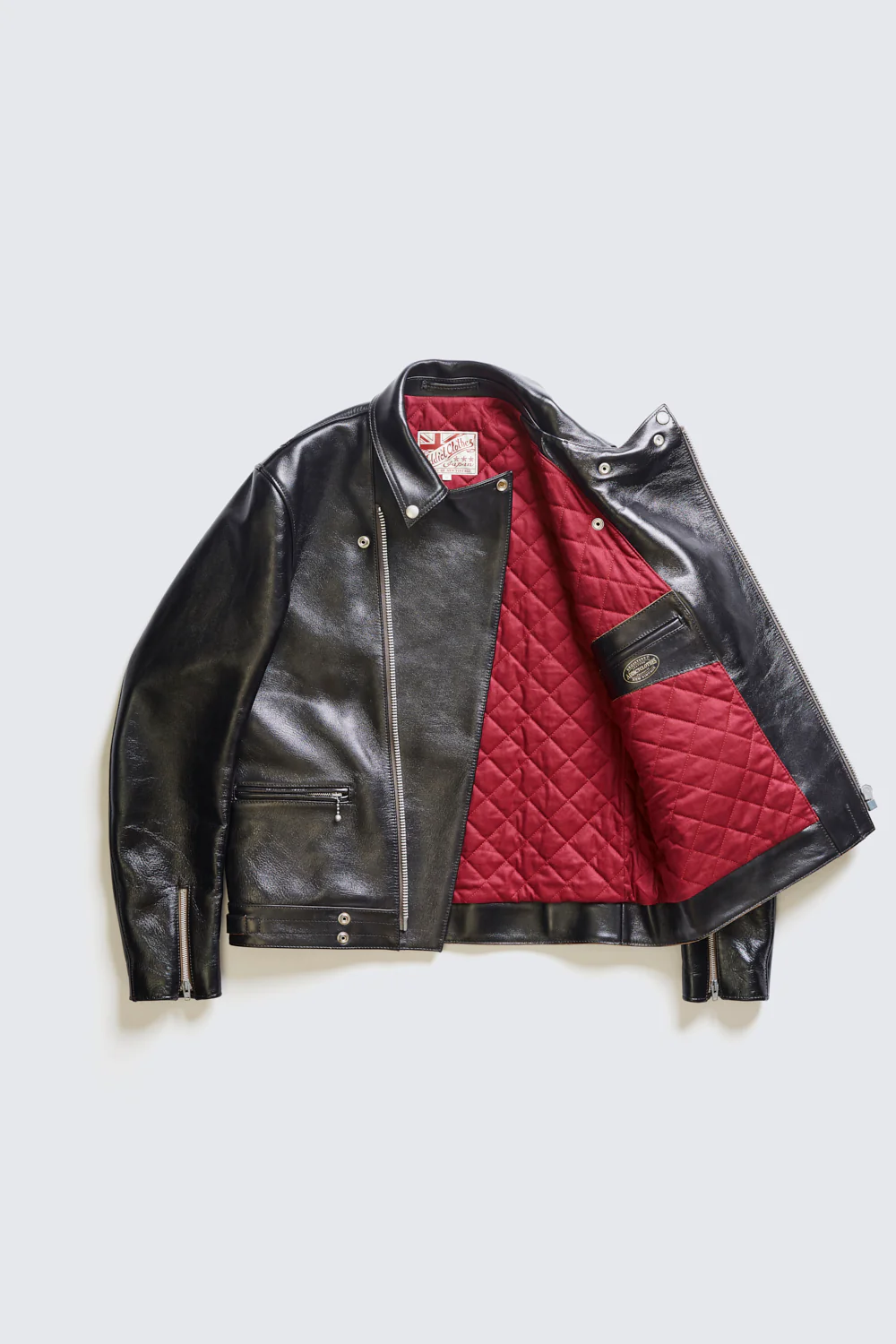 AD-03 BRITISH ASYMMETRY JACKET (HORSE TEA CORE) - Image 3