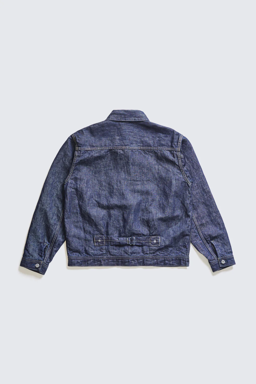 ACV-JK07CLD COTTON LINEN DENIM SHORT WORK JACKET - Image 4