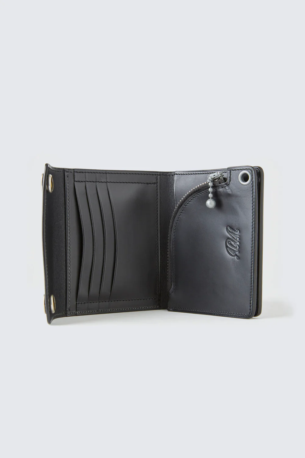 ACV-W02S UK BRIDLE LEATHER SHORT TRACKER WALLET - Image 3